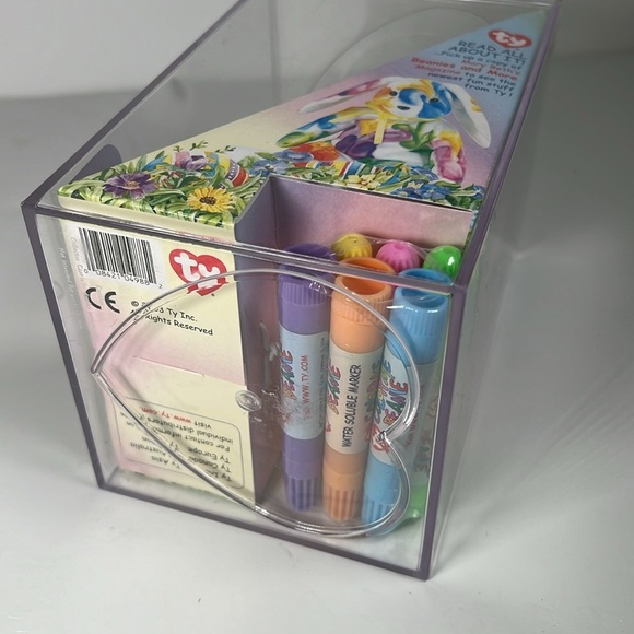 TY “Color Me Beanie” Bunny Rabbit NWT in Case - Picture 5 of 9